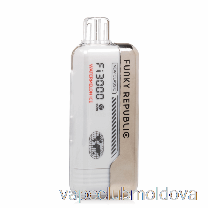Vape Mod Funky Republic Fi3000 Gheață De Pepene Verde De Unică Folosință